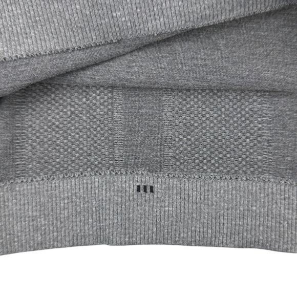 Lululemon Swiftly Tech Short Sleeve Breeze Relaxed Fit In Slate / White Size 8 - Picture 6 of 8